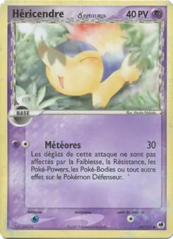 Héricendre δ (EX Île des Dragons #45/101)