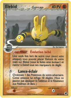 Elekid δ (EX Île des Dragons #48/101)