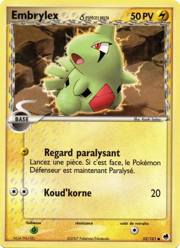 Embrylex δ (EX Île des Dragons #52/101)