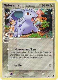 Nidoran ♀ δ (EX Île des Dragons #56/101)