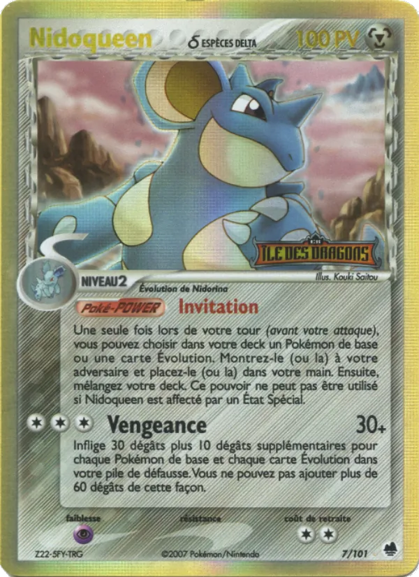 Nidoqueen δ (EX Île des Dragons #7/101)