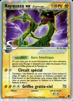 Rayquaza ex δ (EX Île des Dragons #97/101)