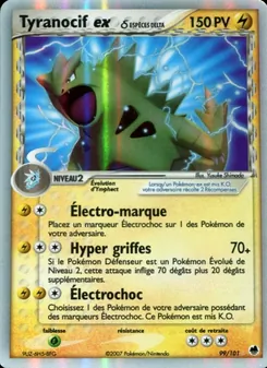 Tyranocif ex δ (EX Île des Dragons #99/101)