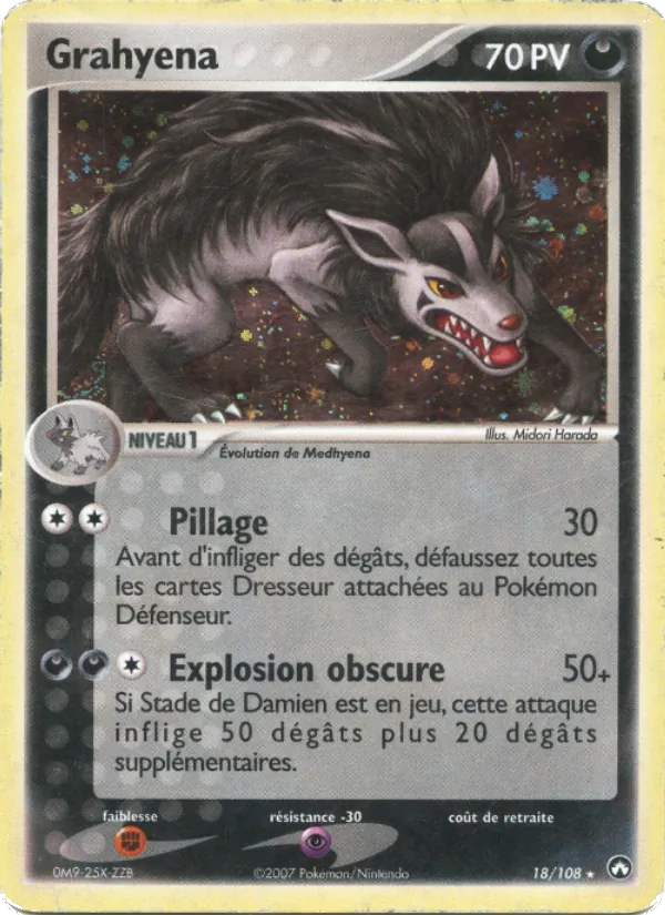 Grahyèna (EX Gardiens du Pouvoir #18/108)