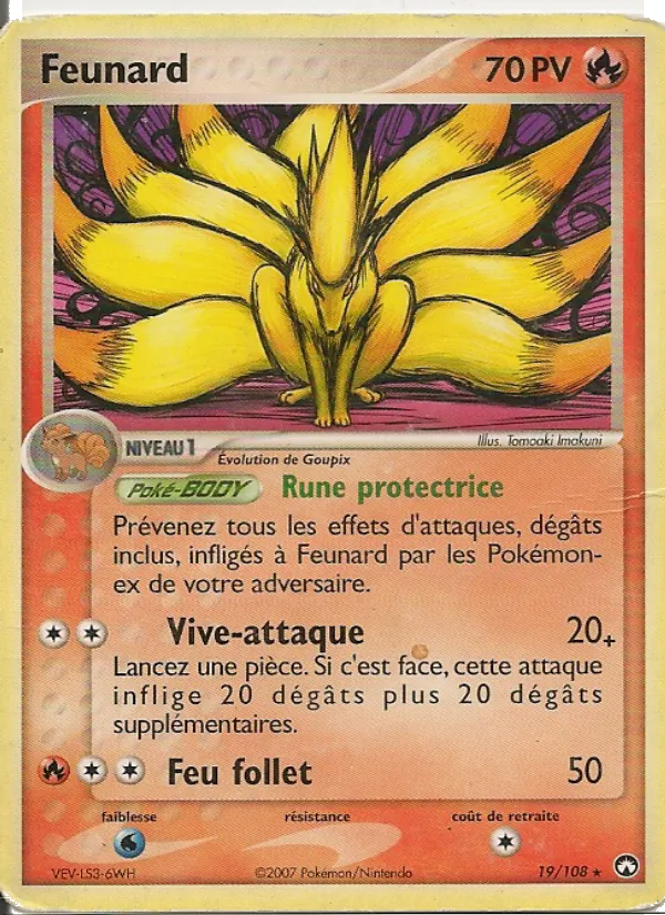 Feunard (EX Gardiens du Pouvoir #19/108)