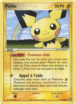 Pichu (EX Gardiens du Pouvoir #21/108)