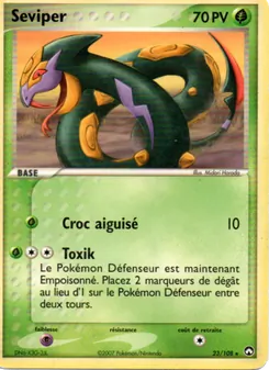 Séviper (EX Gardiens du Pouvoir #23/108)