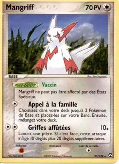Mangriff (EX Gardiens du Pouvoir #25/108)