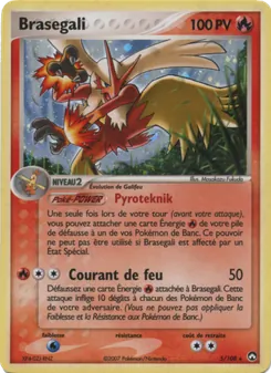 Braségali (EX Gardiens du Pouvoir #5/108)