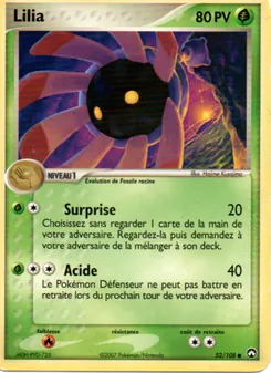 Lilia (EX Gardiens du Pouvoir #52/108)