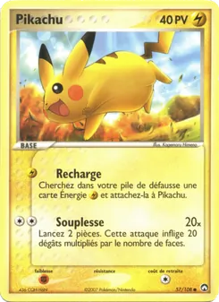 Pikachu (EX Gardiens du Pouvoir #57/108)