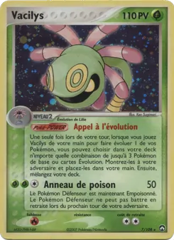 Vacilys (EX Gardiens du Pouvoir #7/108)
