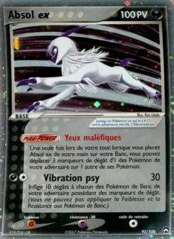 Absol ex (EX Gardiens du Pouvoir #92/108)