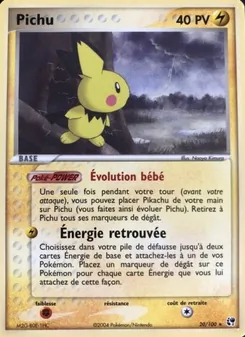 Pichu (EX Tempête de sable #20/100)