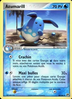 Azumarill (EX Tempête de sable #30/100)