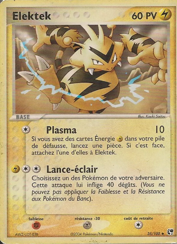 Elektek (EX Tempête de sable #35/100)