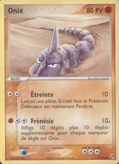 Onix (EX Tempête de sable #71/100)