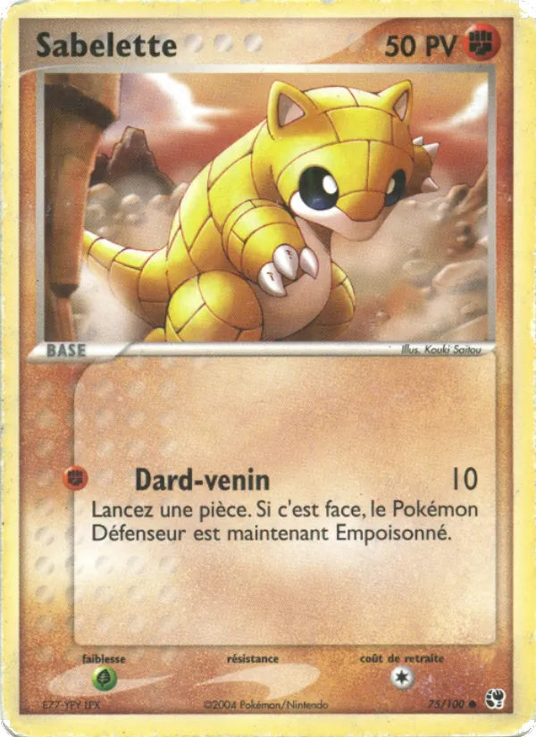 Sabelette (EX Tempête de sable #75/100)