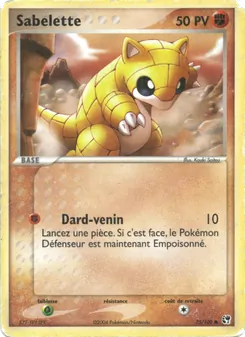Sabelette (EX Tempête de sable #75/100)