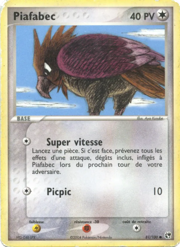 Piafabec (EX Tempête de sable #81/100)