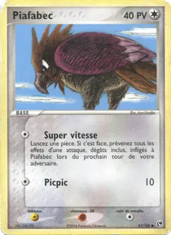 Piafabec (EX Tempête de sable #81/100)