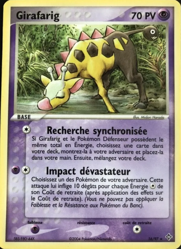 Girafarig (EX Dragon #16/97)