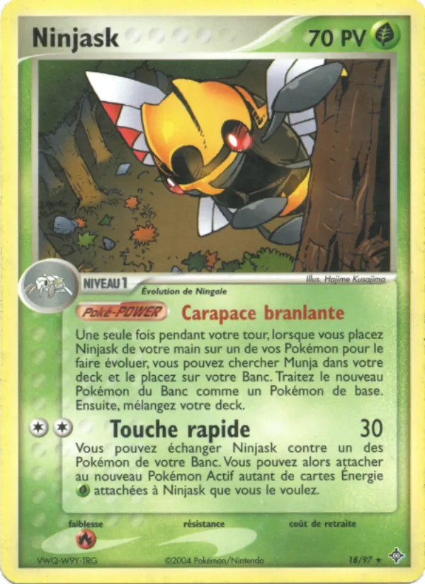Ninjask (EX Dragon #18/97)