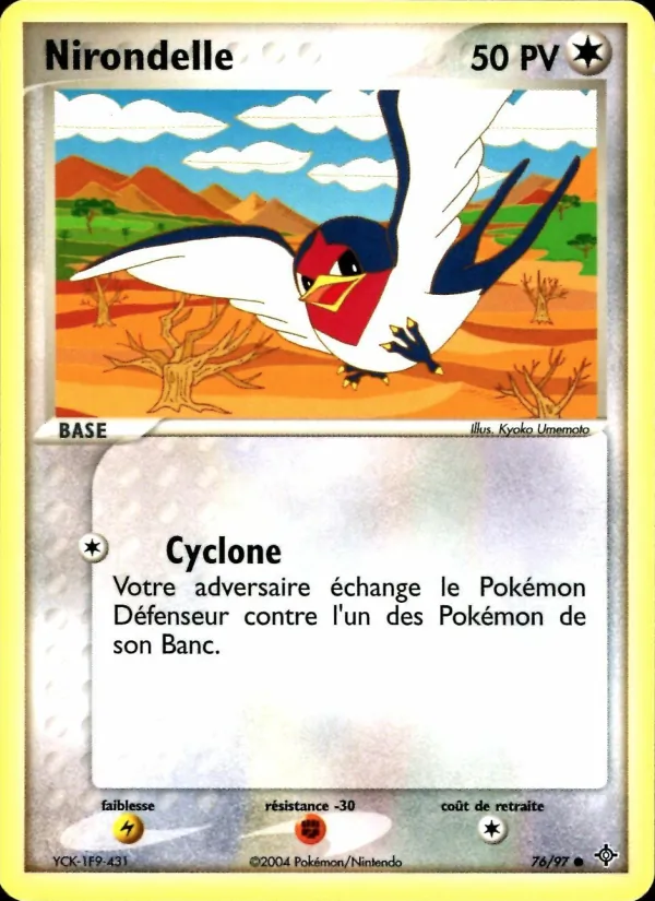 Nirondelle (EX Dragon #76/97)