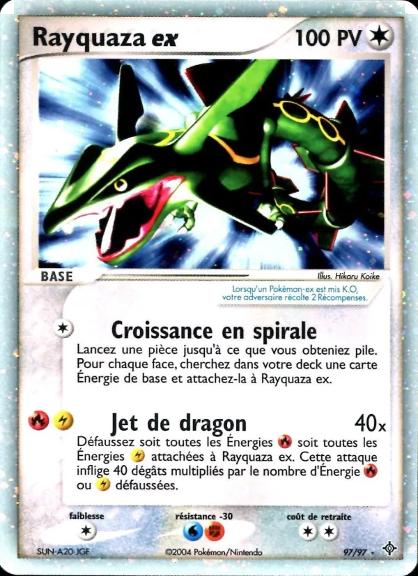 Rayquaza ex (EX Dragon #97/97)