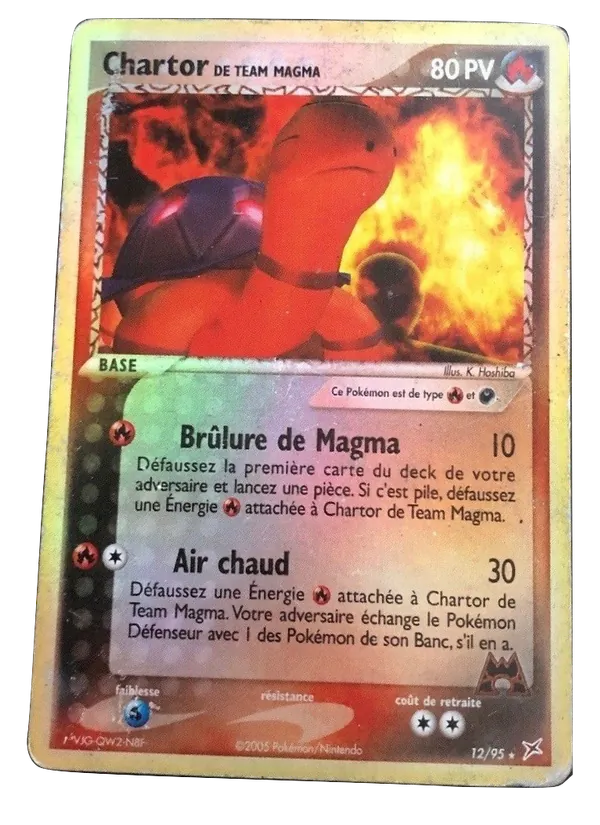 Chartor de Team Magma (EX Team Magma vs Team Aqua #12/95)