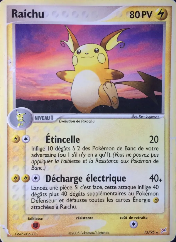 Raichu (EX Team Magma vs Team Aqua #13/95)
