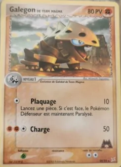 Galegon de Team Magma (EX Team Magma vs Team Aqua #20/95)