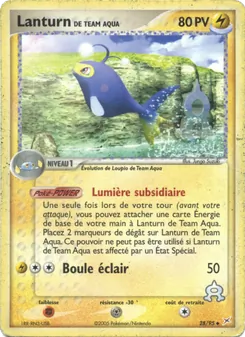 Lanturn de Team Aqua (EX Team Magma vs Team Aqua #28/95)