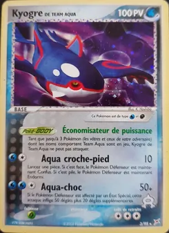 Kyogre de Team Aqua (EX Team Magma vs Team Aqua #3/95)
