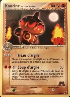 Kaorine de Team Magma (EX Team Magma vs Team Aqua #33/95)