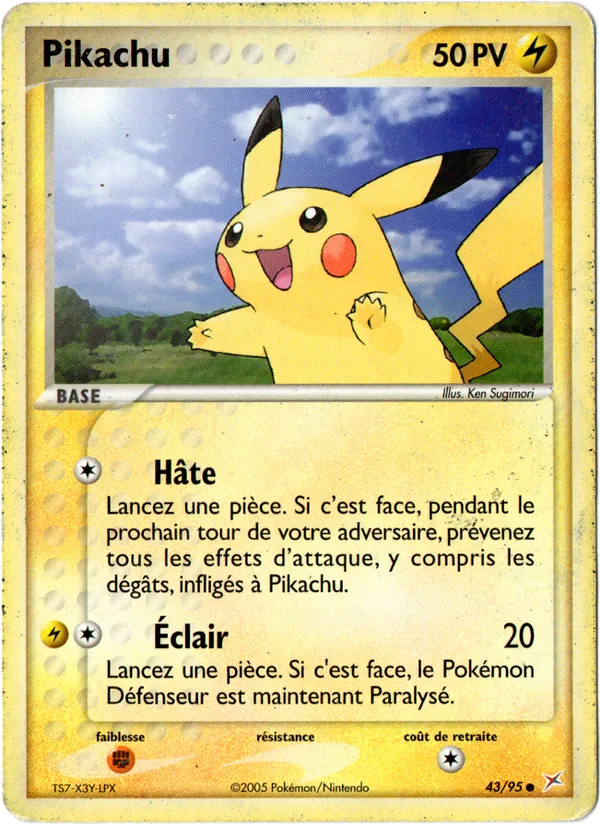Pikachu (EX Team Magma vs Team Aqua #43/95)