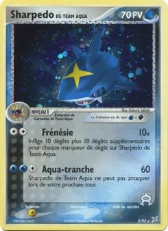 Sharpedo de Team Aqua (EX Team Magma vs Team Aqua #5/95)