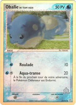 Obalie de Team Aqua (EX Team Magma vs Team Aqua #57/95)
