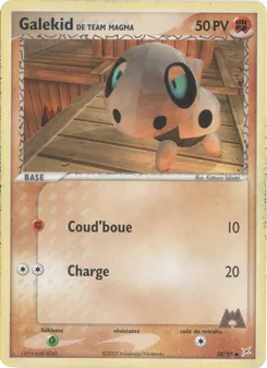 Galekid de Team Magma (EX Team Magma vs Team Aqua #58/95)