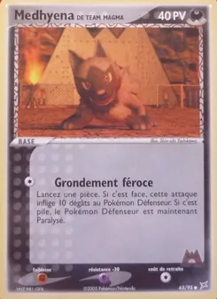Medhyena de Team Magma (EX Team Magma vs Team Aqua #65/95)