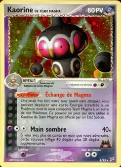Kaorine de Team Magma (EX Team Magma vs Team Aqua #8/95)