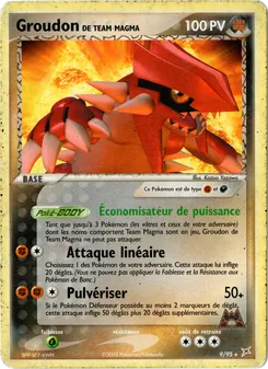 Groudon de Team Magma (EX Team Magma vs Team Aqua #9/95)