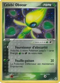 Celebi Obscur (EX Légendes Oubliées #4/101)