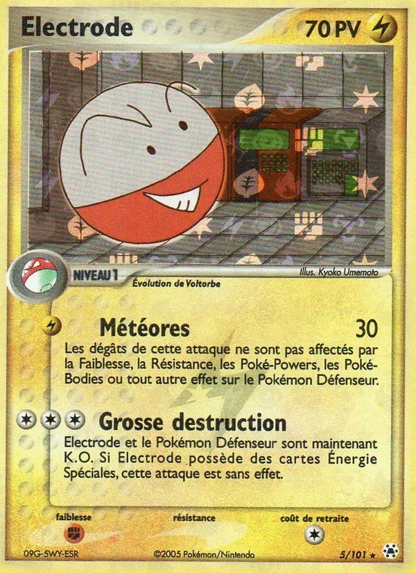 Électrode (EX Légendes Oubliées #5/101)