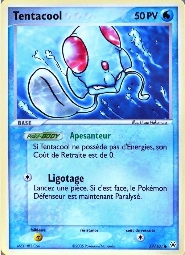 Tentacool (EX Légendes Oubliées #77/101)