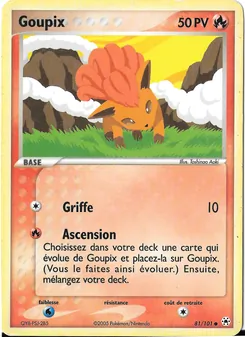 Goupix (EX Légendes Oubliées #81/101)