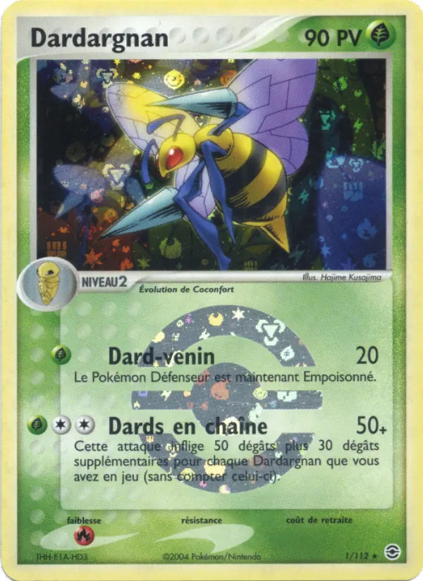 Dardargnan (EX Rouge Feu & Vert Feuille #1/112)
