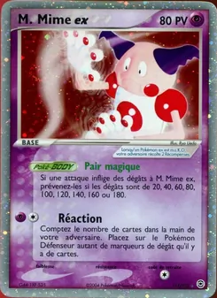 M. Mime ex (EX Rouge Feu & Vert Feuille #111/112)