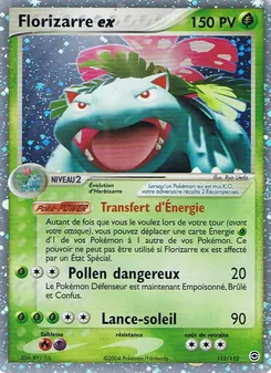 Florizarre ex (EX Rouge Feu & Vert Feuille #112/112)