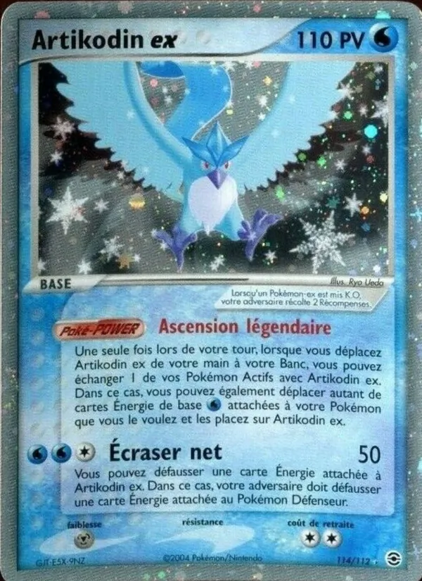 Artikodin ex (EX Rouge Feu & Vert Feuille #114/112)